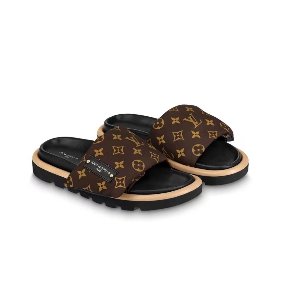 Louis Vuitton LV  Pool Pillow Comfort Flat Mule - KAIROO