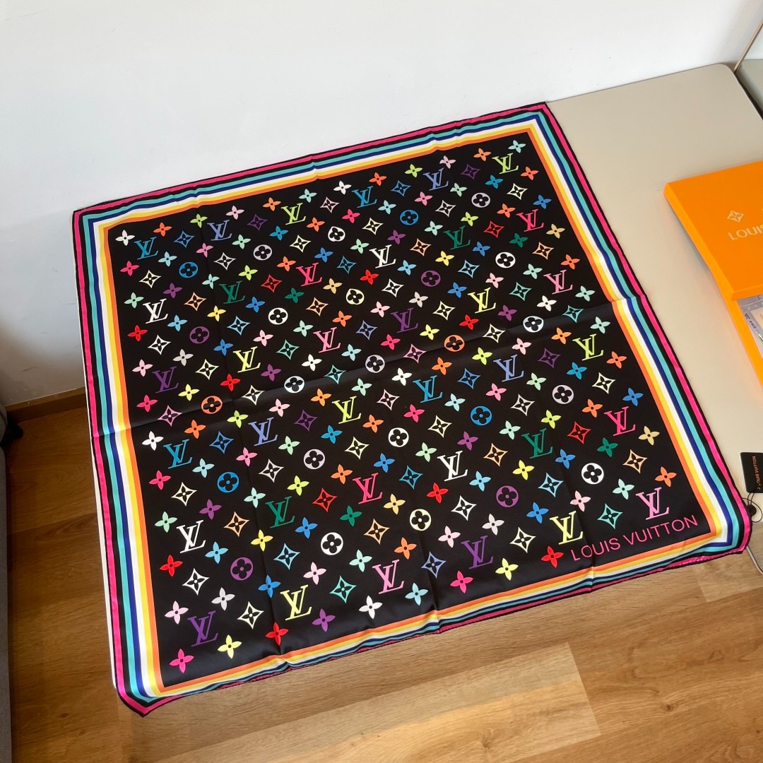 Louis Vuitton x Takashi Murakami Scarf - KAIROO