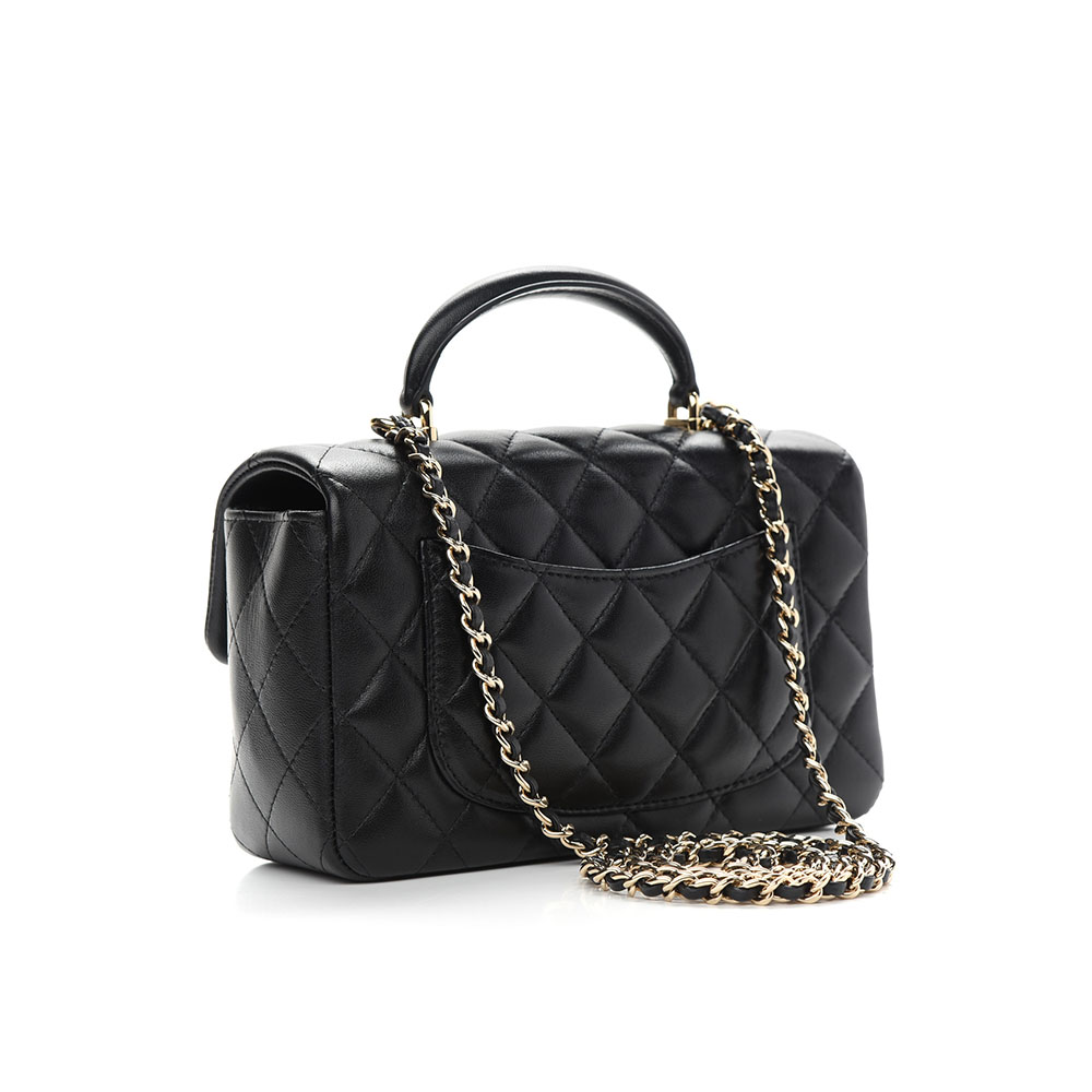 Chanel Classic Top Handle Mini Bag - KAIROO
