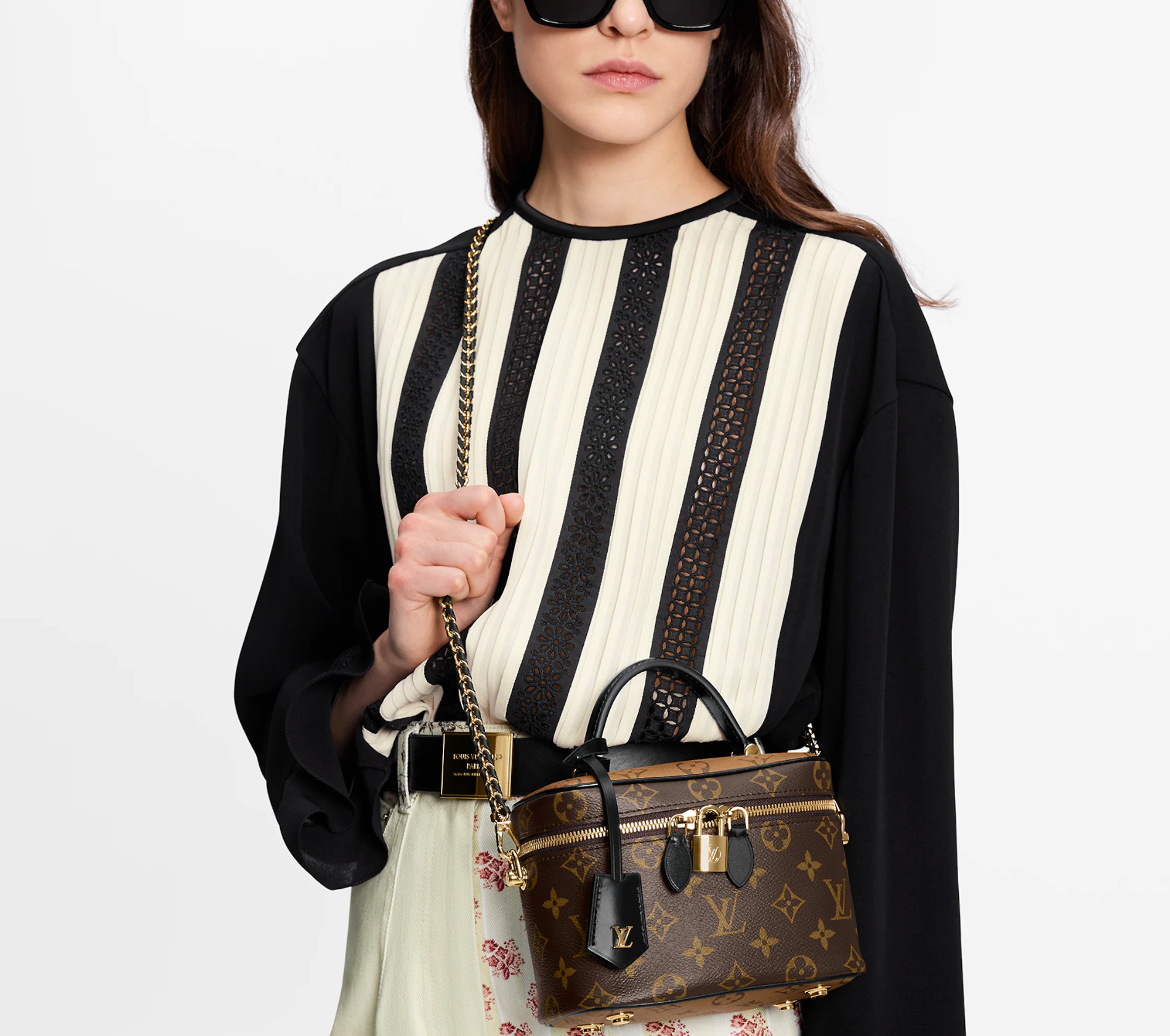 Louis Vuitton LV  Vanity NV PM M45165 Monogram Reverse Canvas Shoulder Bags - KAIROO