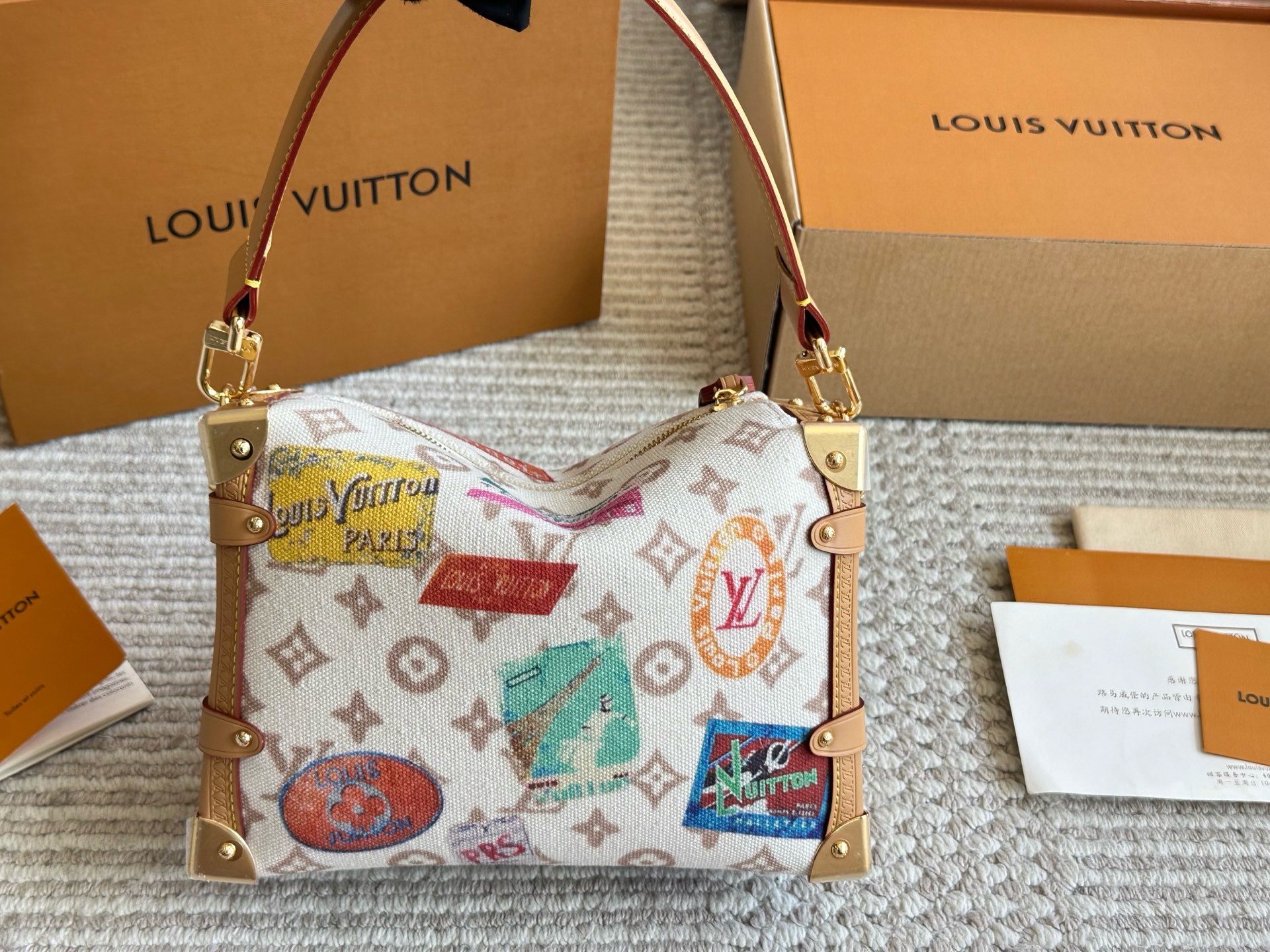 Louis Vuitton LV  Travel Sticker Mini Bag - KAIROO
