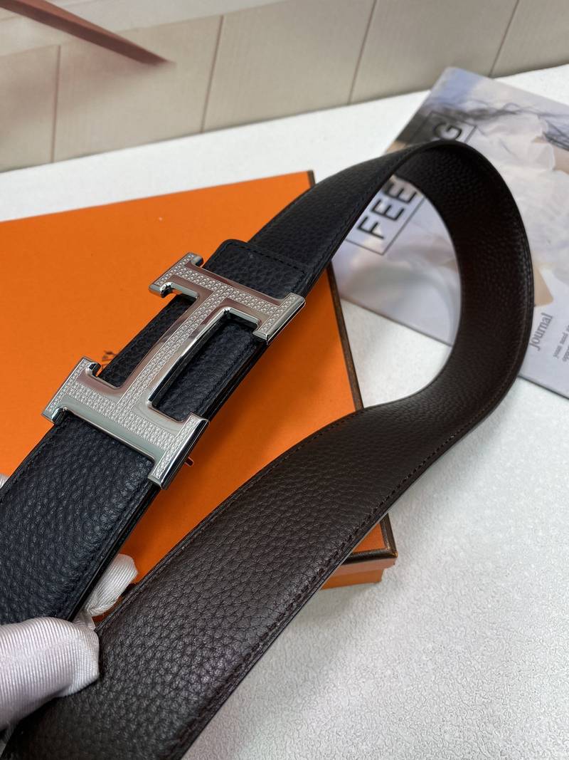Hermès 38mm Reversible H Belt - KAIROO