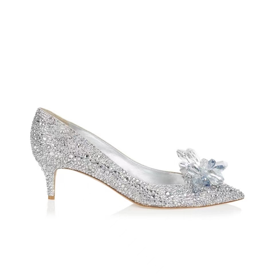 Jimmy Choo Cinderella Crystal Pumps - KAIROO
