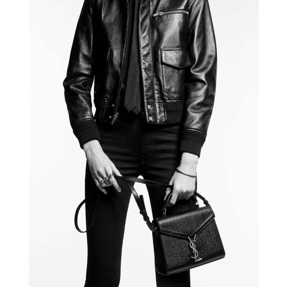 Saint Laurent Cassandra Small Top Handle Bag - KAIROO