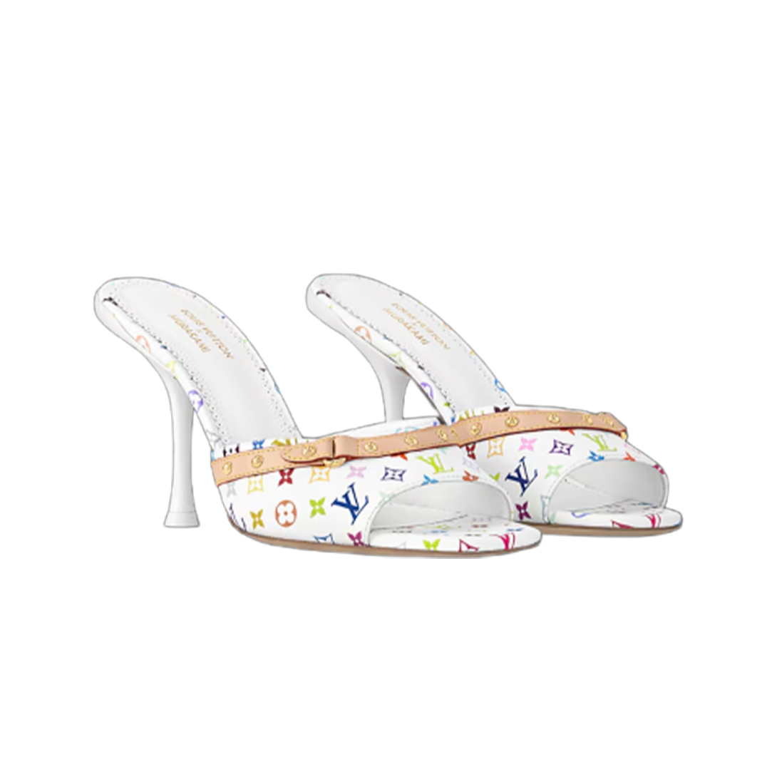 Louis Vuitton LV  Revival Mule Takashi Murakami Multicolor Mules - KAIROO