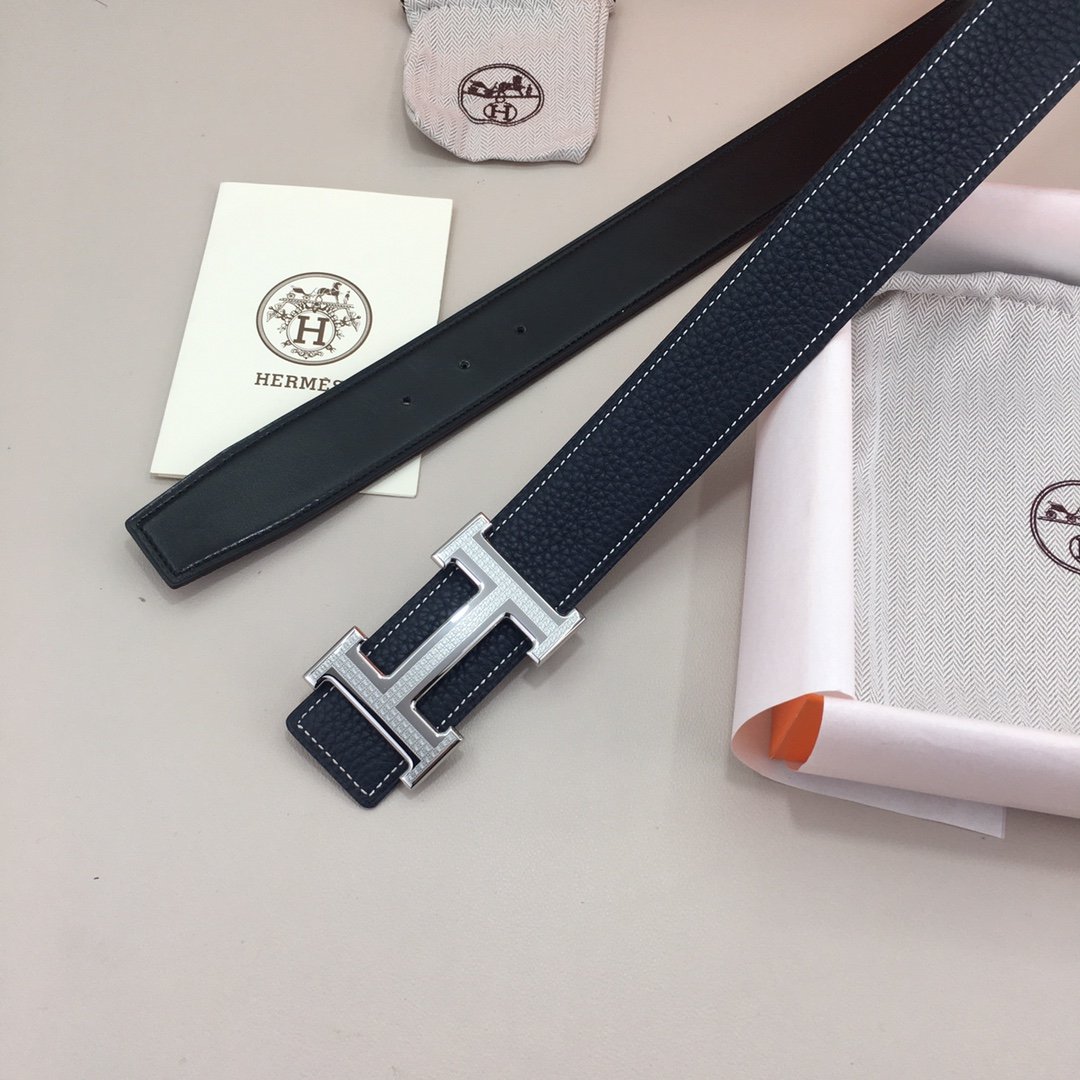 Hermès 38mm Reversible H Belt - KAIROO