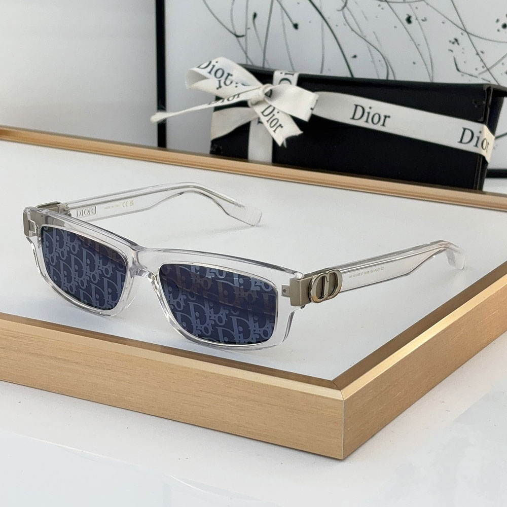 Dior CDior B1U Rectangular Narrow Sunglasses Top quality - KAIROO