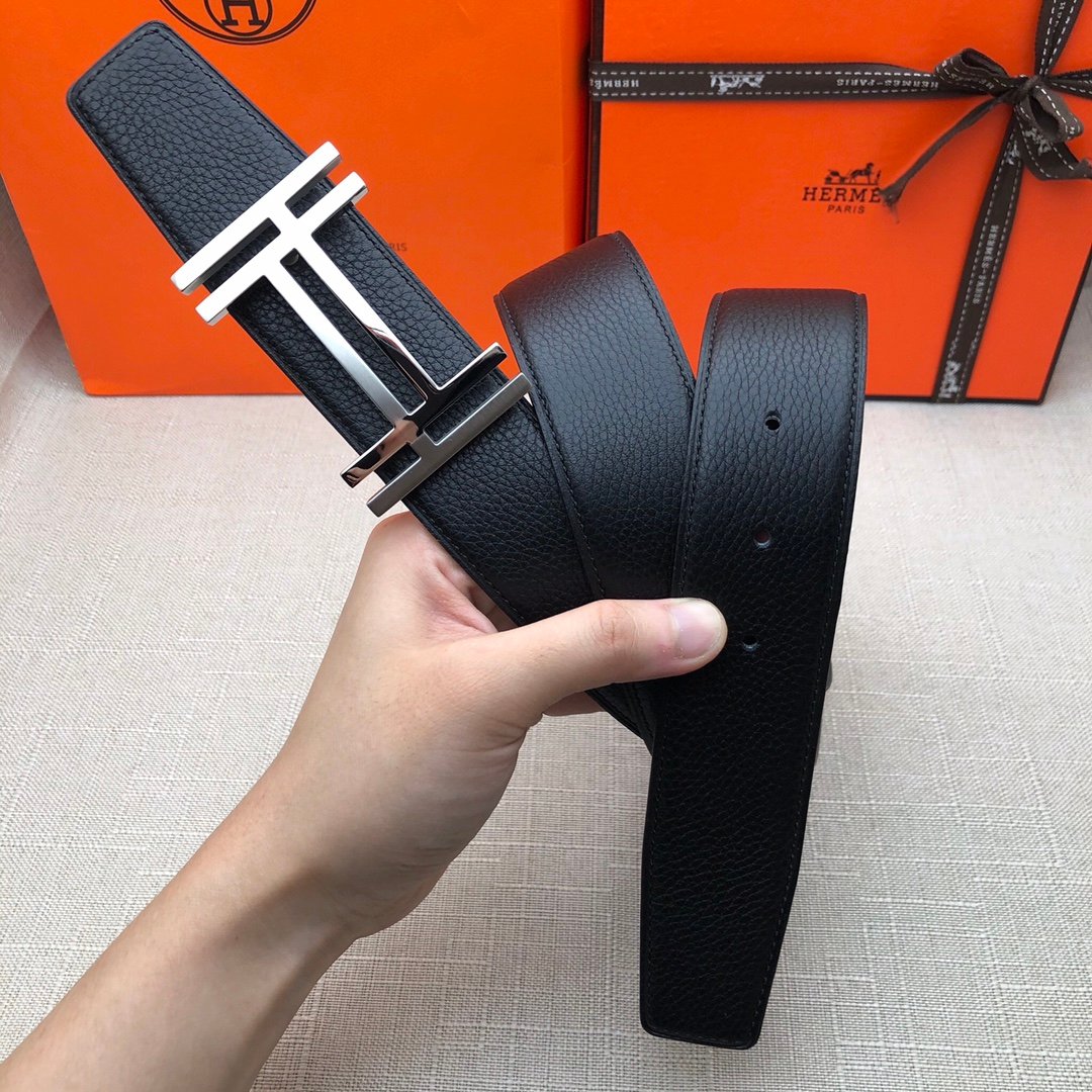 Hermès 38mm Reversible H Belt - KAIROO