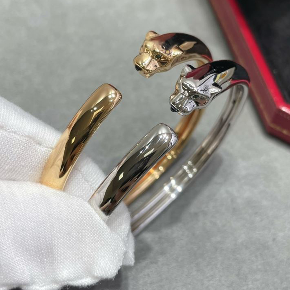 Cartier Panthère de Cartier Panther Head Open Bracelet - KAIROO