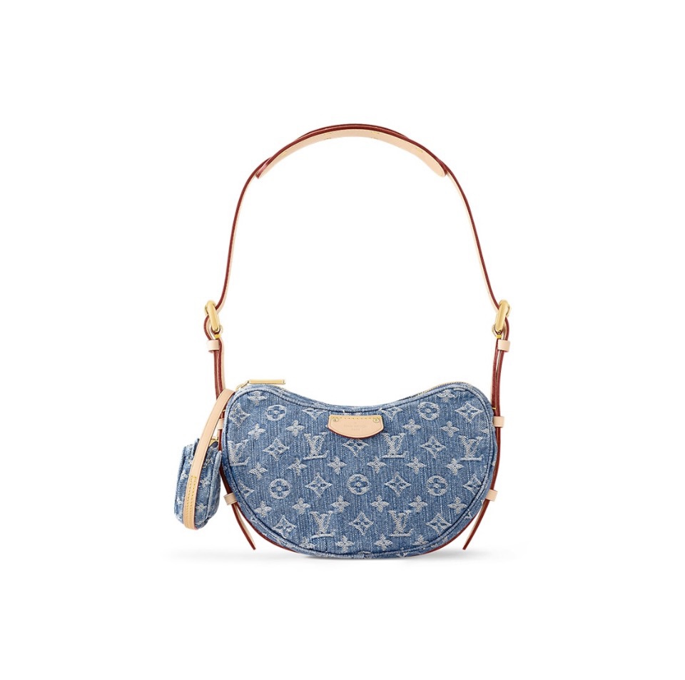 Louis Vuitton LV  Hills Pochette Denim Handbag - KAIROO
