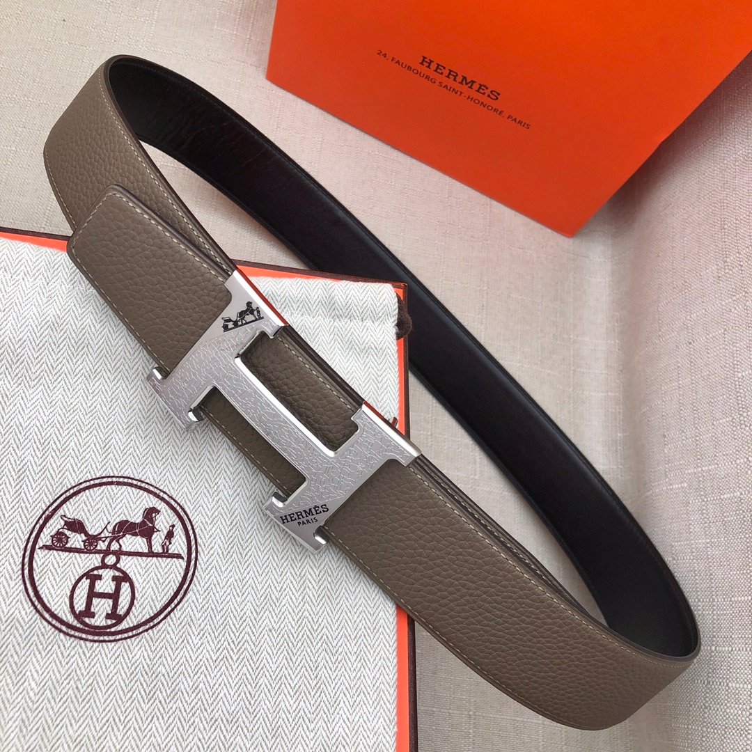 Hermès 38mm Reversible H Belt - KAIROO