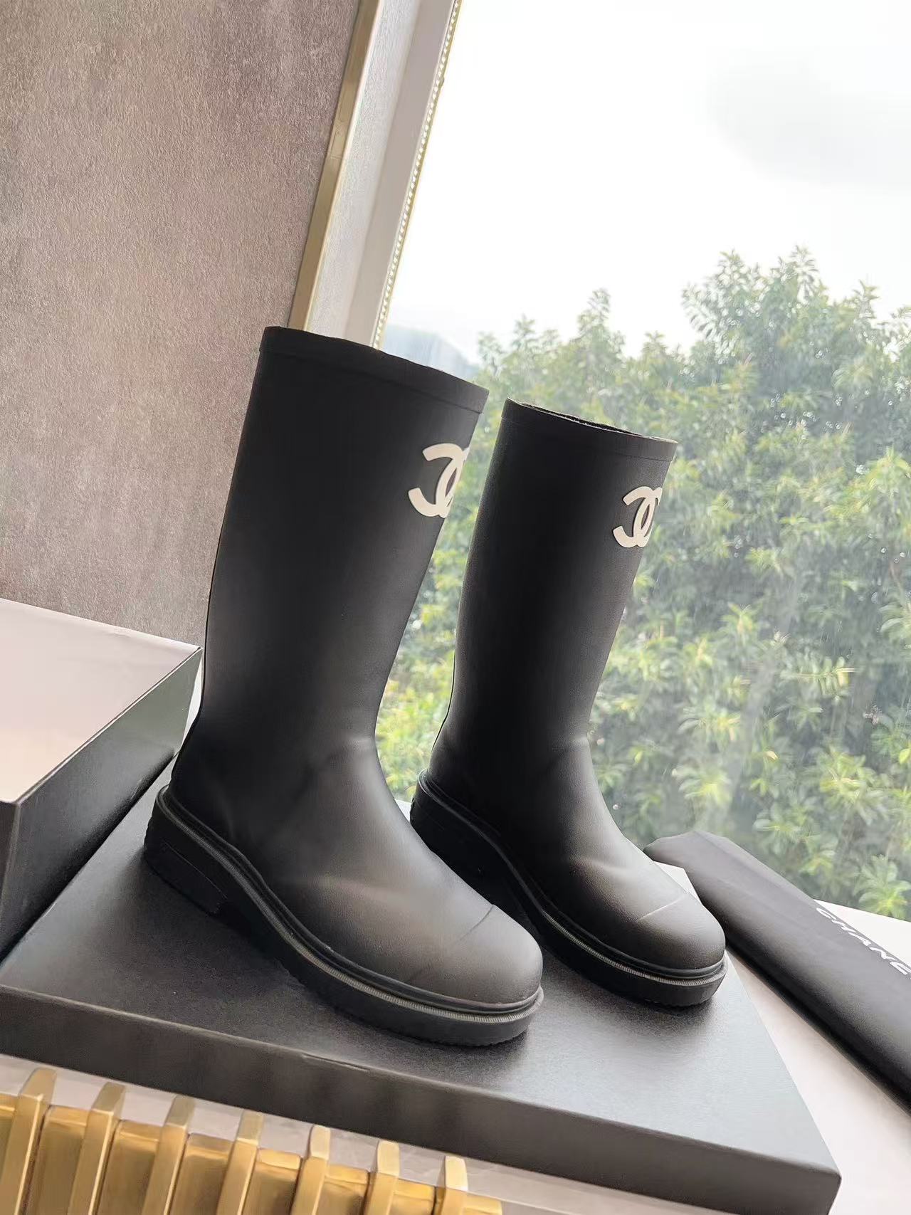 Chanel Viral Rain Boots - KAIROO