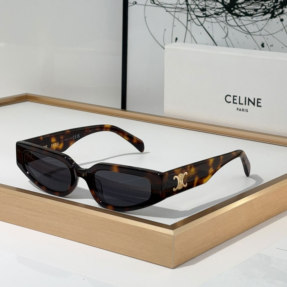Celine  Patterned Frame  sunglasses Top quality - KAIROO