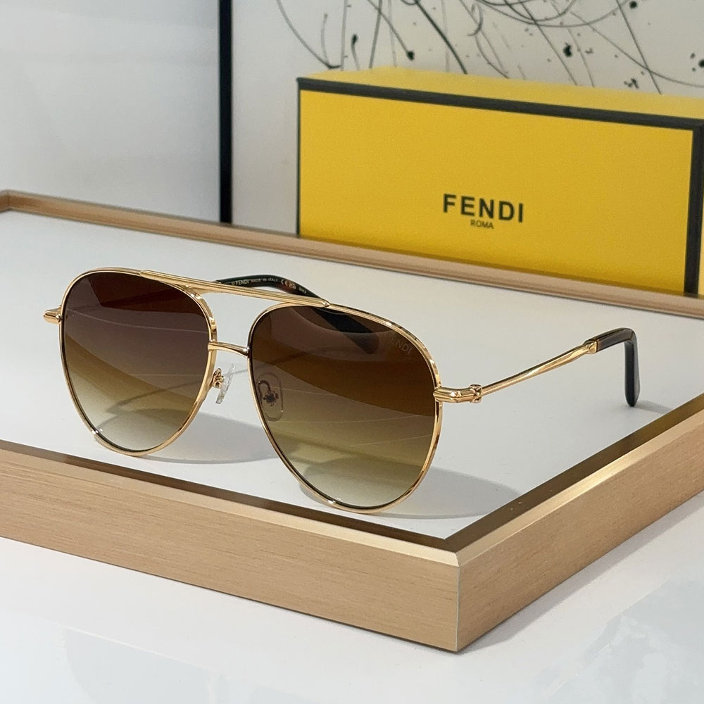 Fendi Travel Aviator Sunglasses Top quality - KAIROO