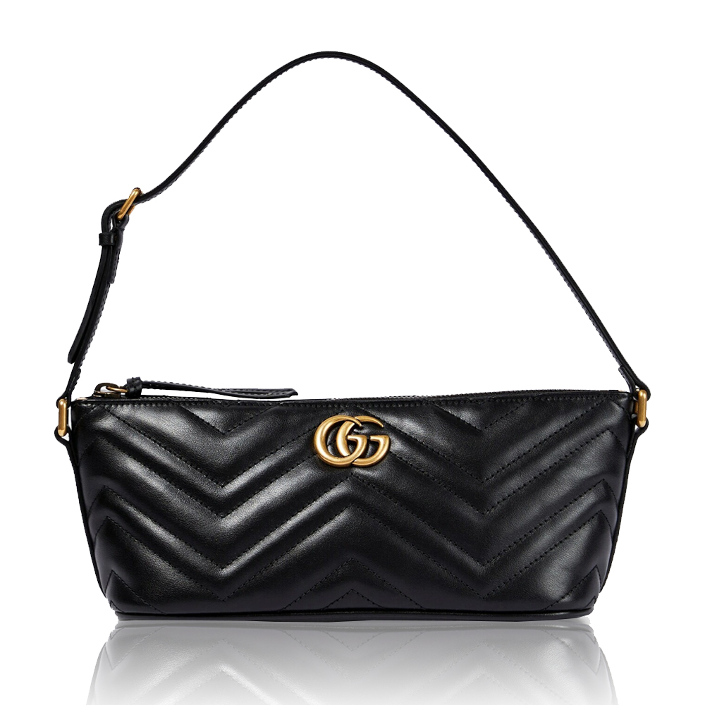 GUCCI Ophidia Monogram Rectangle Chain Shoulder Bag - KAIROO