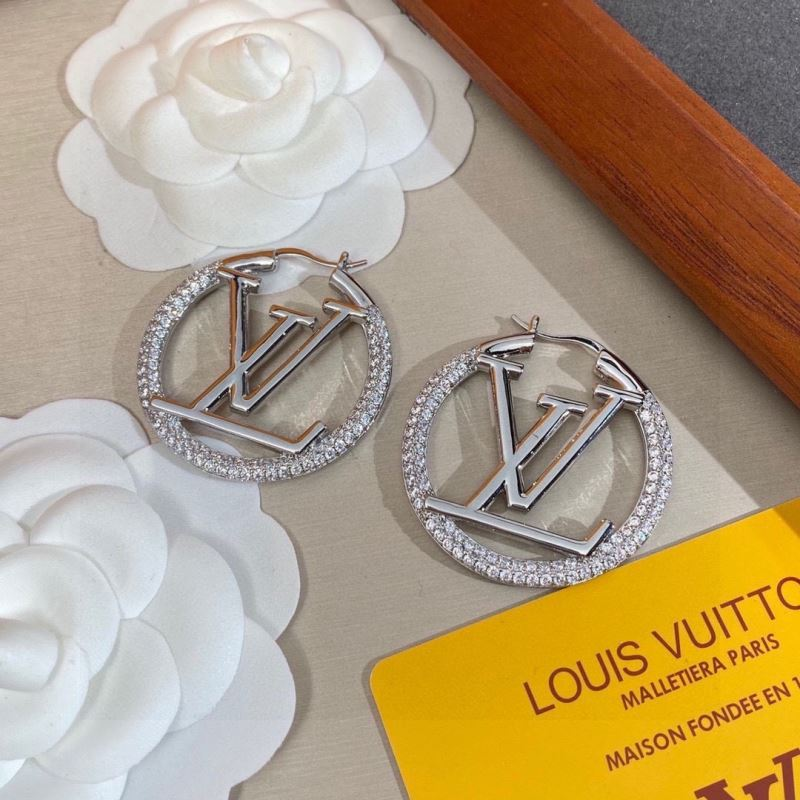 Louis Vuitton LV  Louise Hoop Earrings - KAIROO