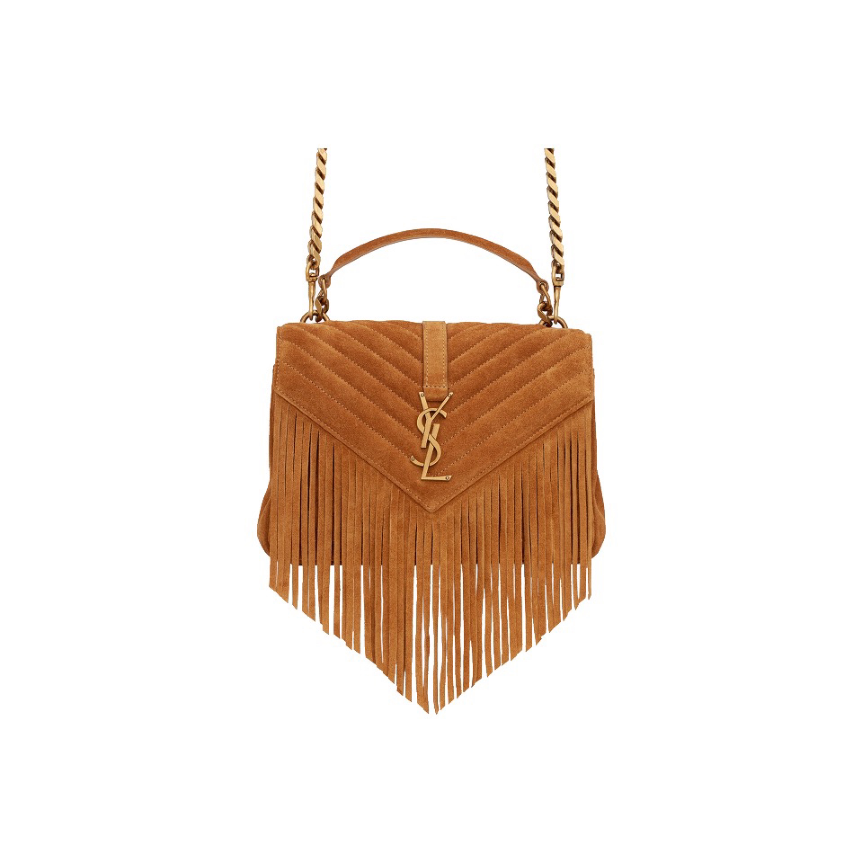 Saint Laurent College Fringe Bag - KAIROO