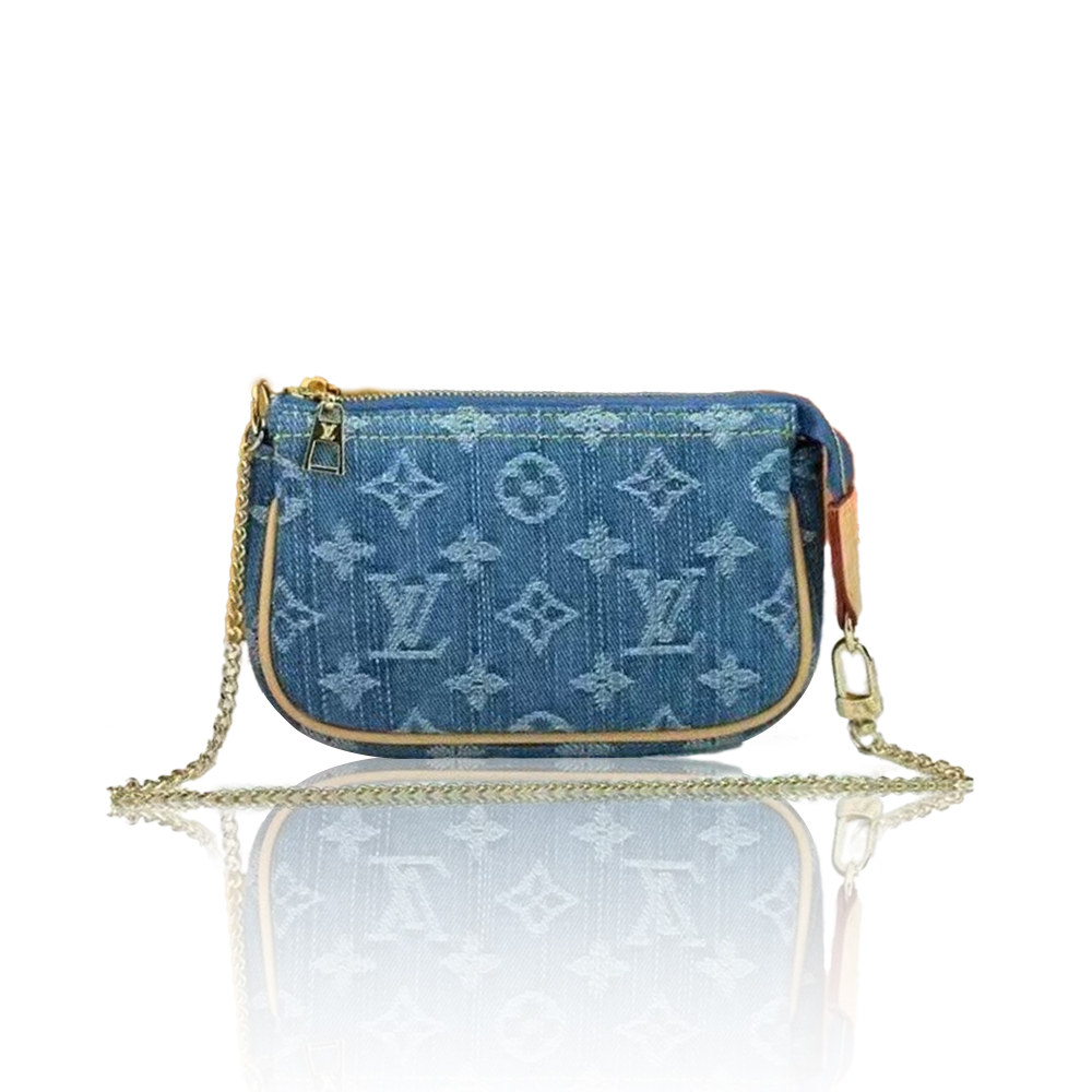 Louis Vuitton LV  Denim Mini Pochette - KAIROO