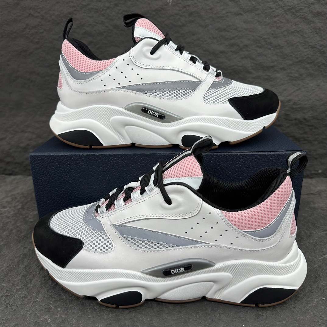 Dior B22 Mesh Upper with Thick Rubber Sole Sneakers Top quality - KAIROO