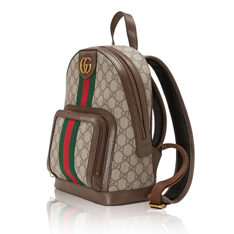 GUCCI Ophidia Series GG Canvas Backpack with Web Stripe - KAIROO