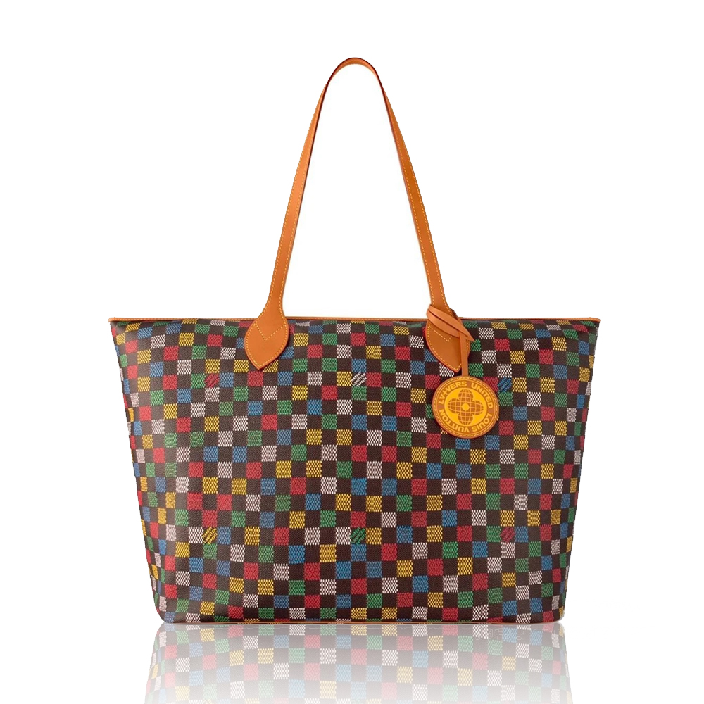 Louis Vuitton LV  Pharrell Pixelated Damier Tote - KAIROO
