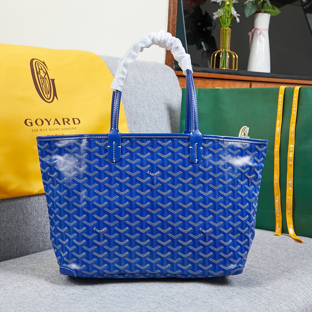 Goyard Saint Louis Tote Bag sky blue - KAIROO