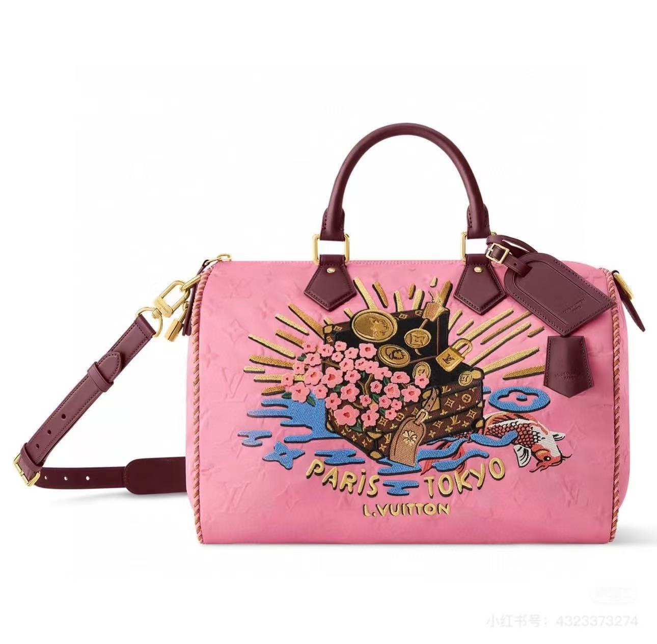 Louis Vuitton LV  Speedy Bandoulière 30 (Embroidered Monogram Empreinte) - KAIROO