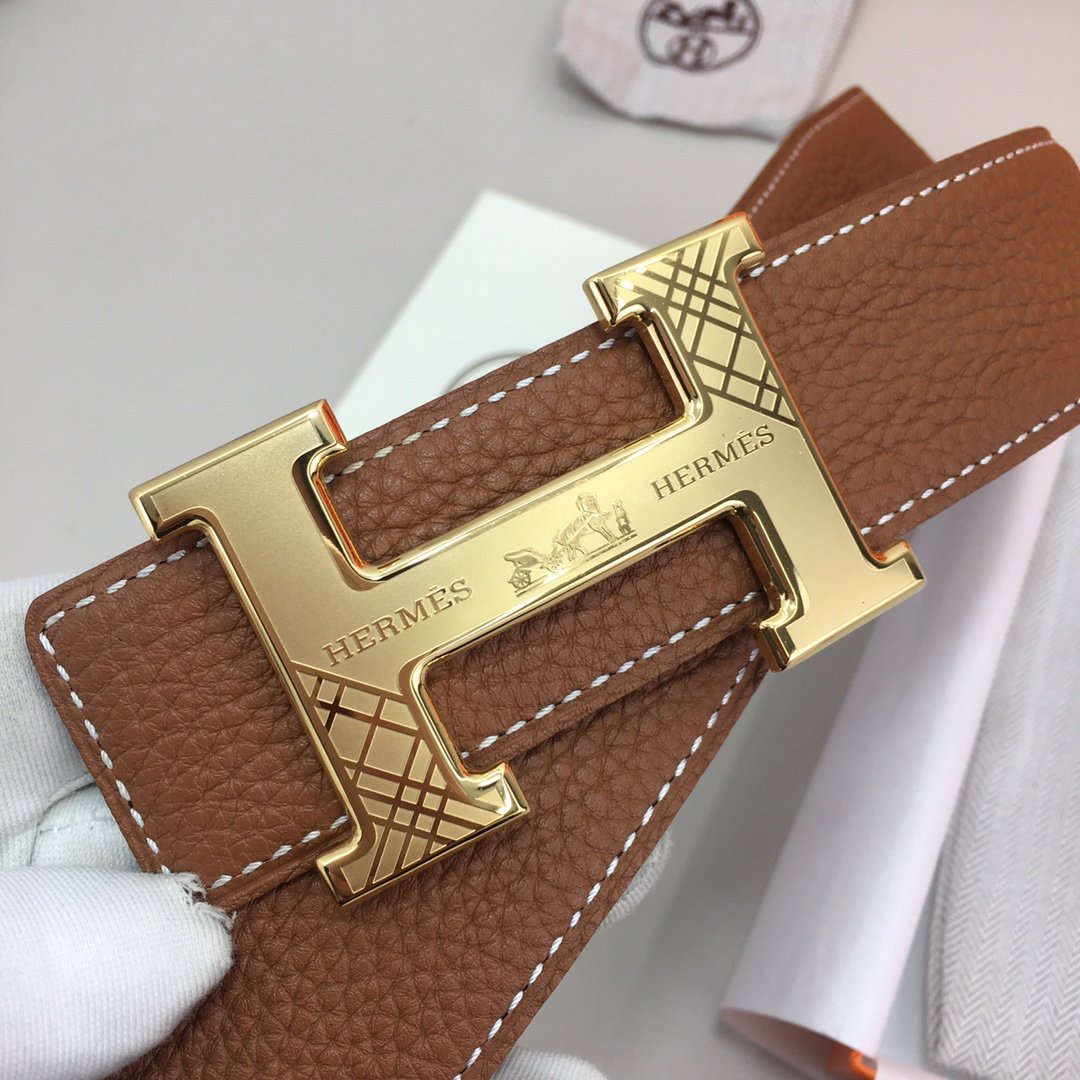 Hermès 38mm Reversible H Belt - KAIROO