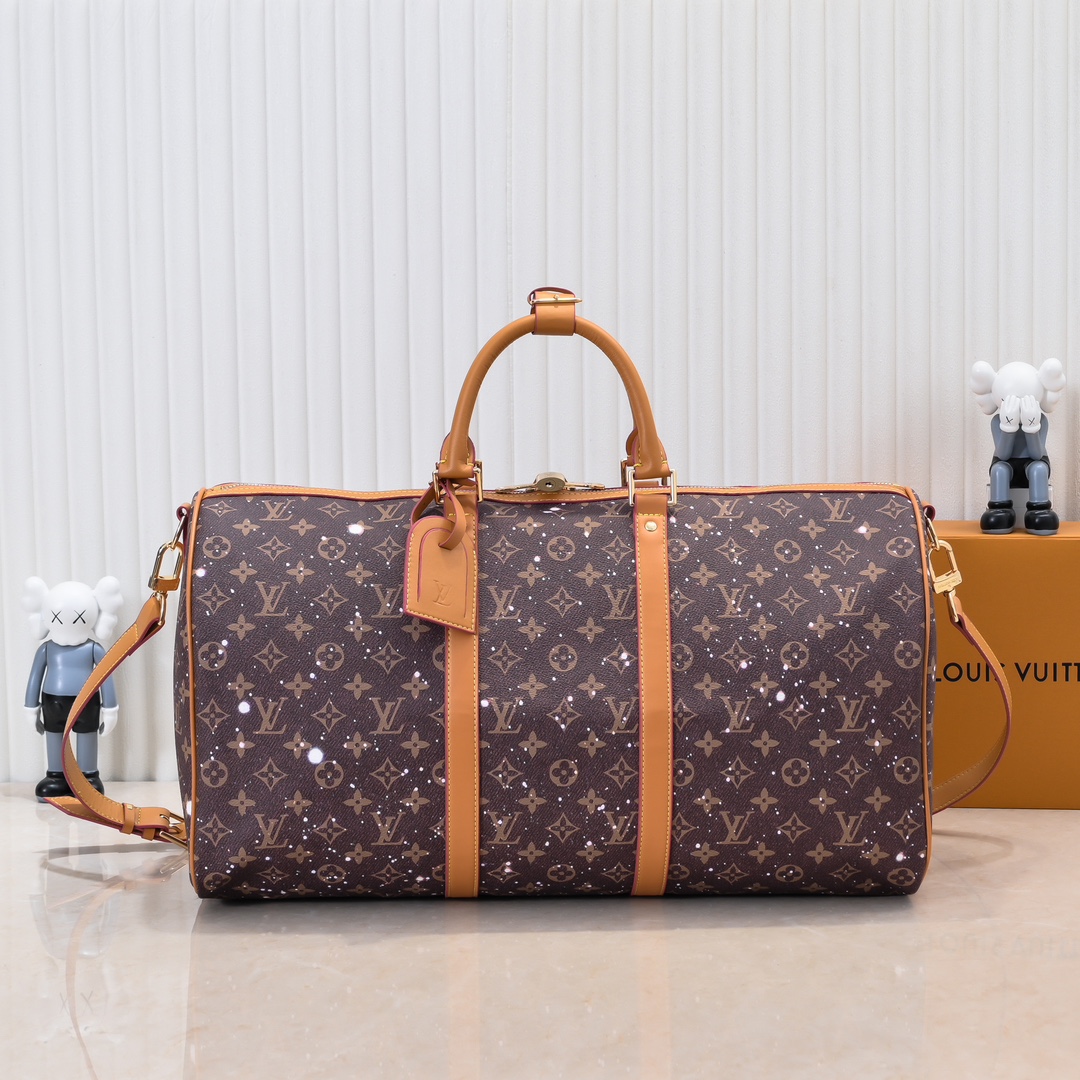 Louis Vuitton LV  Keepall Bandoulière 50 Travel Bag - KAIROO