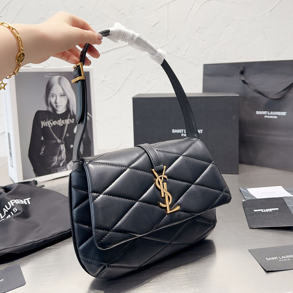 Saint Laurent June Small Box Bag In Quilted Leather - KAIROO