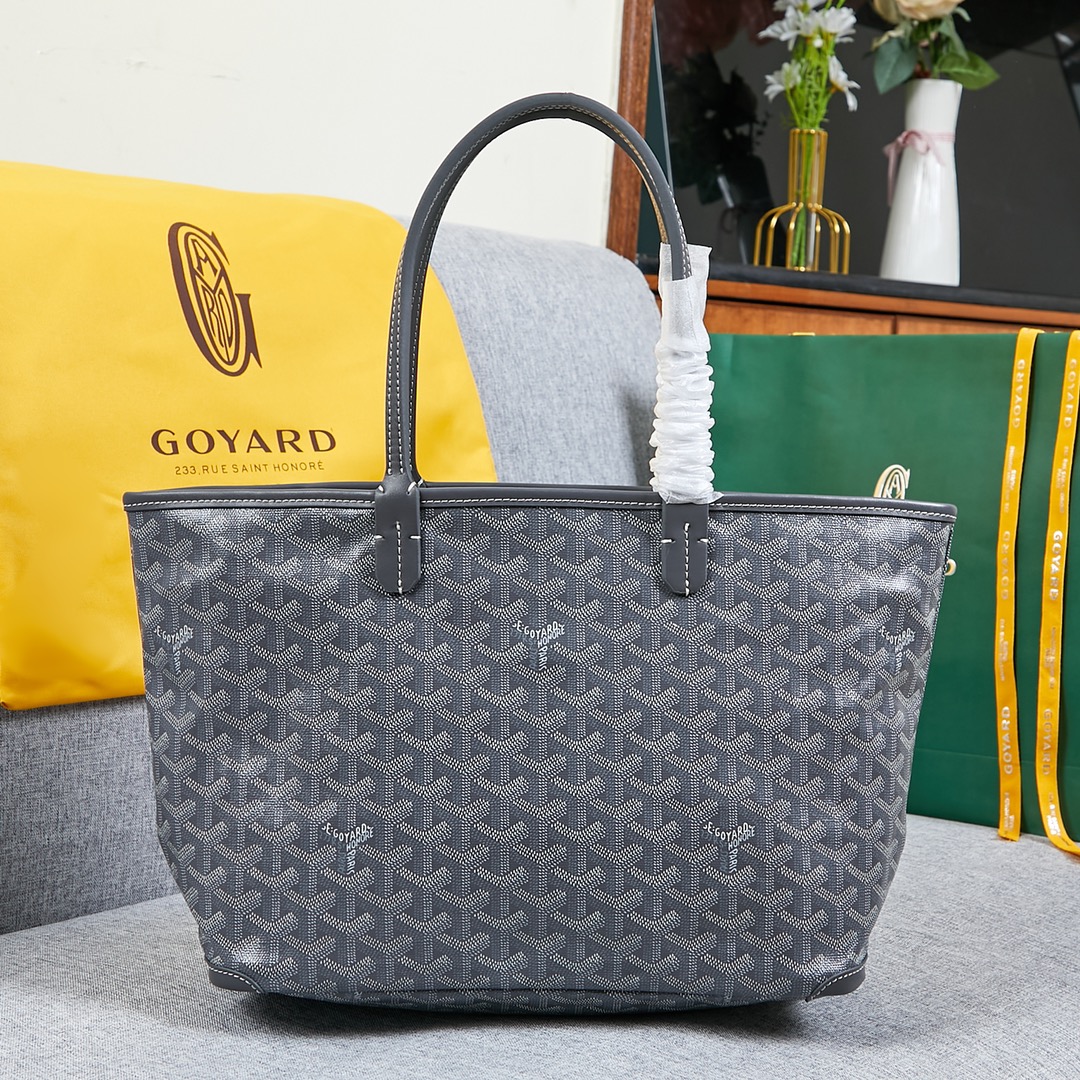 Goyard Saint Louis Tote Bag grey - KAIROO