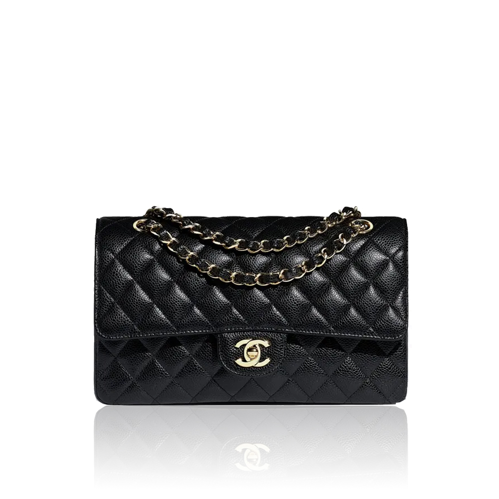 Chanel Caviar Classic Flap CF 25CM (Medium) - KAIROO