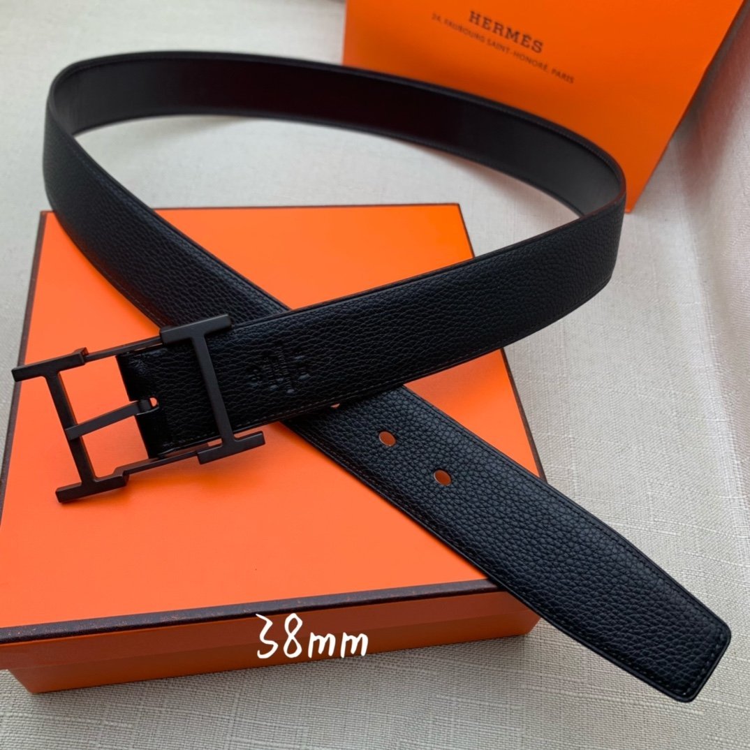 Hermès 38mm Reversible H Belt - KAIROO