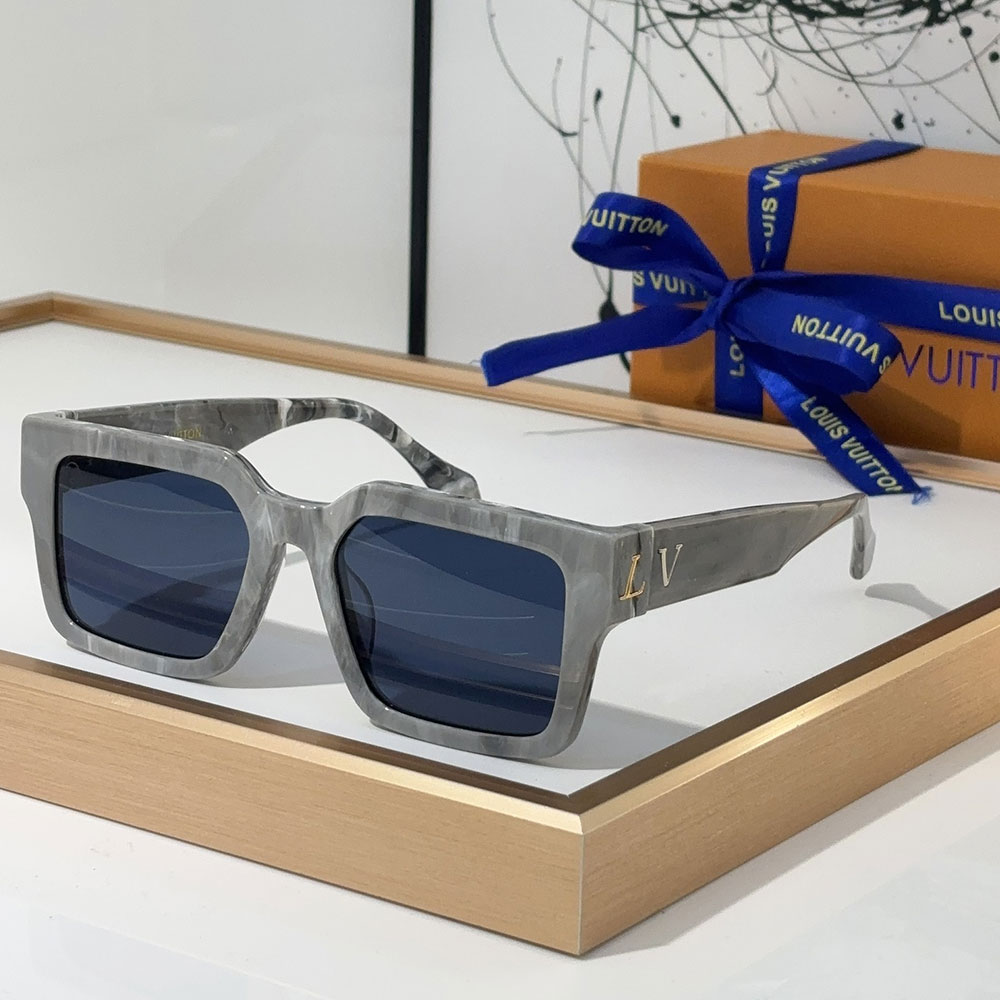 Louis Vuitton LV Mirror leg Logo sunglasses Top quality - KAIROO