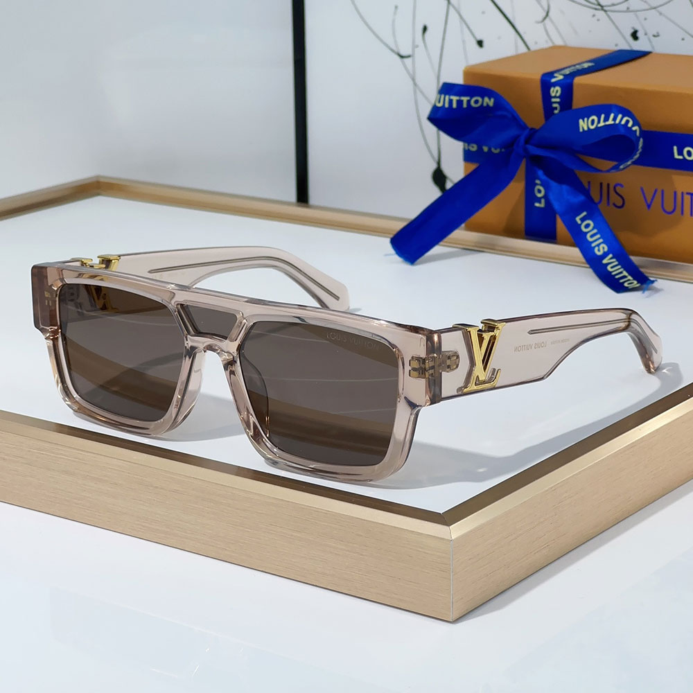 Louis Vuitton LV Sleek Square Logo Sunglasses Top Quality - KAIROO
