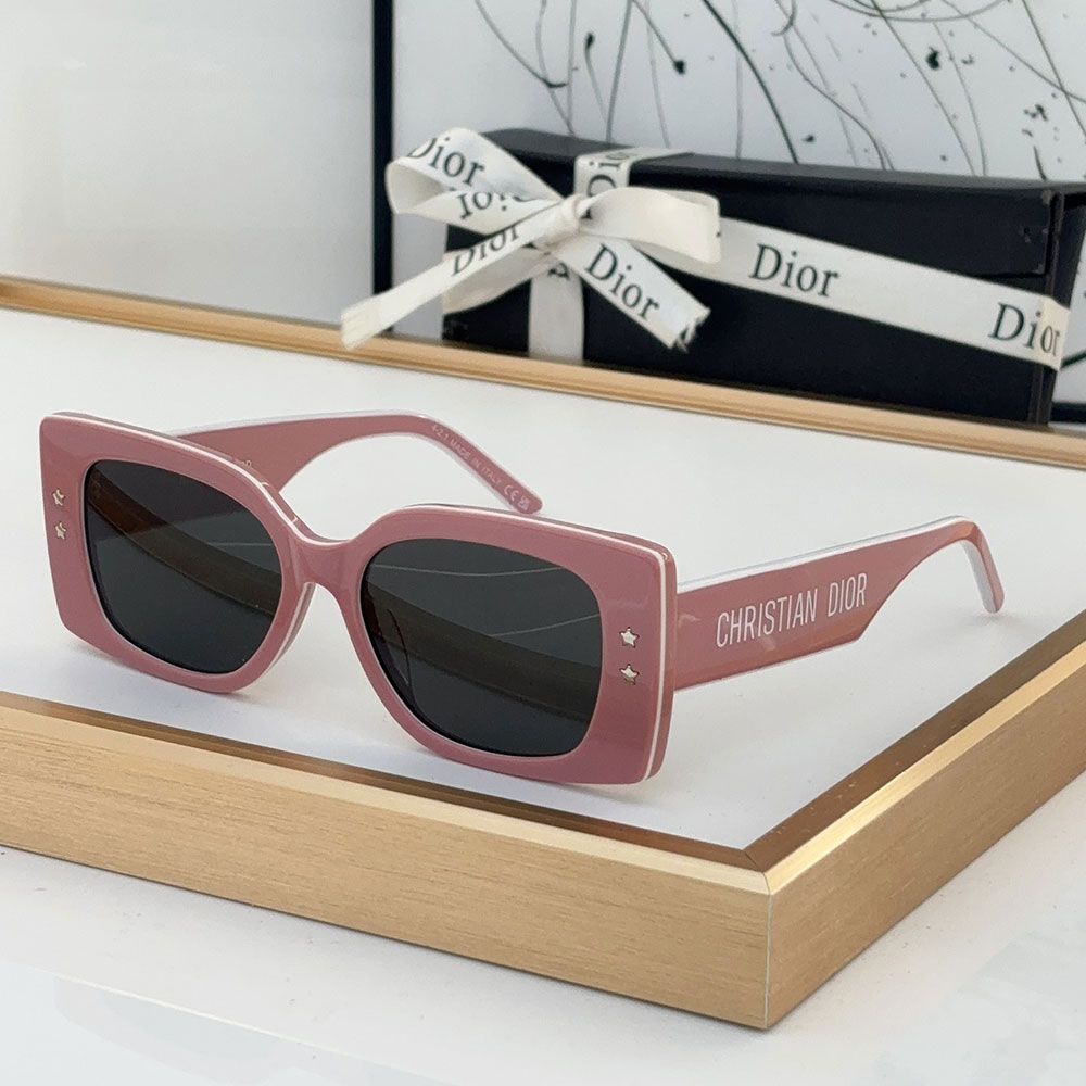 Dior Side Letter Plate Frame sunglasses Top quality - KAIROO