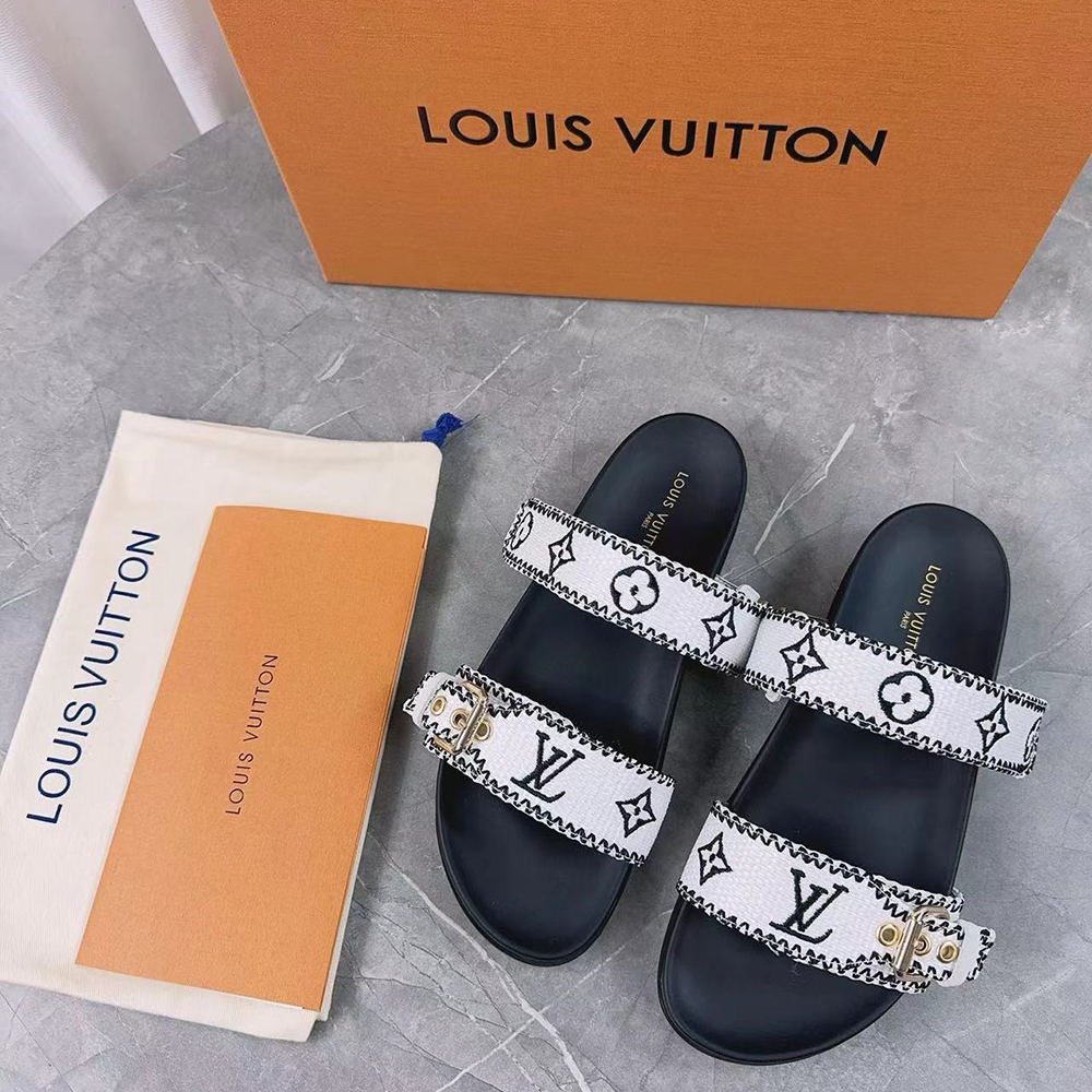 Louis Vuitton LV Sunset Flat Comfort Sandals - KAIROO