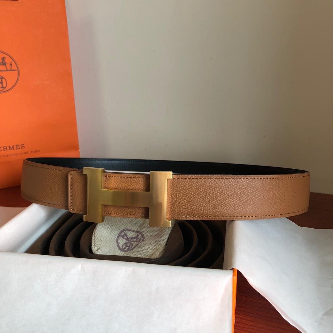 Hermès 38mm Reversible H Belt - KAIROO