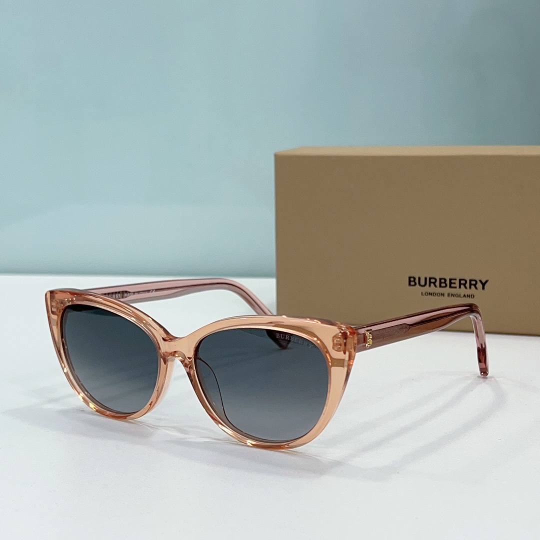 Buberry  Fashionable Cat-eye Sunglasses  Top quality - KAIROO