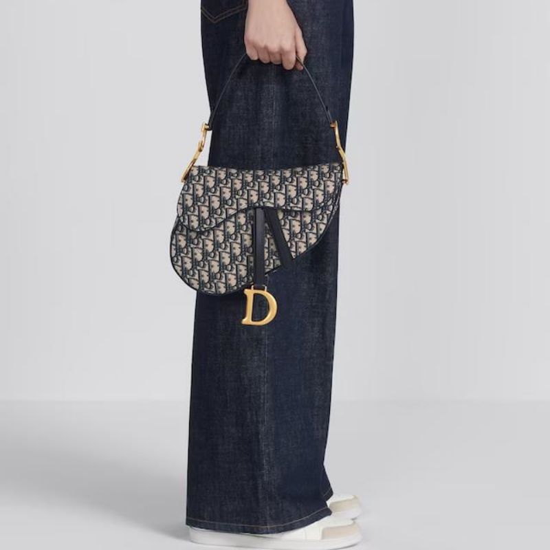Dior Saddle Metal D-Buckle Saddle Shoulder Crossbody Bag /Collection - KAIROO