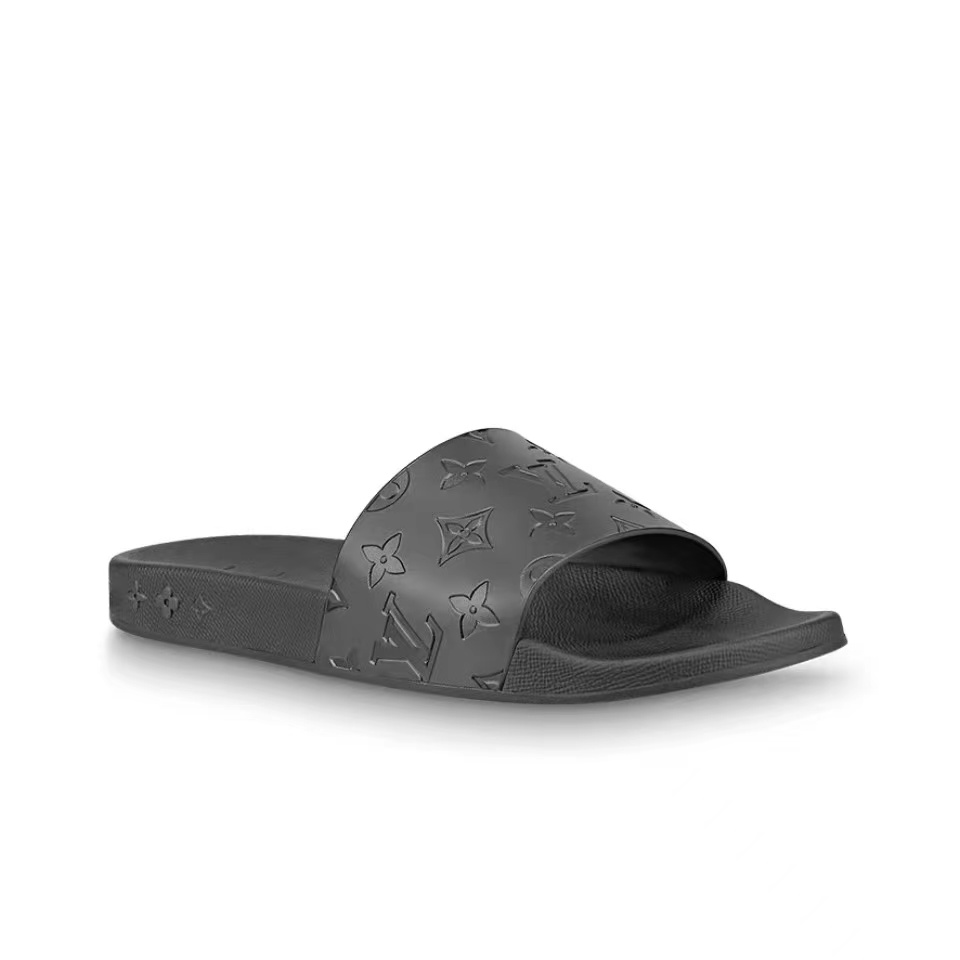 Louis Vuitton LV  Waterfront Damier Ebene Flat Slide - KAIROO