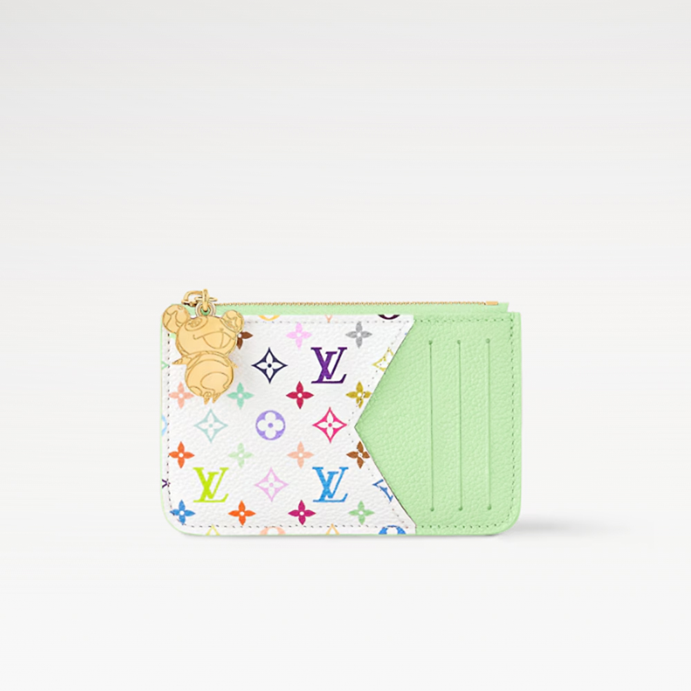 Louis Vuitton LV  Card Holder with Cartoon Charm - KAIROO