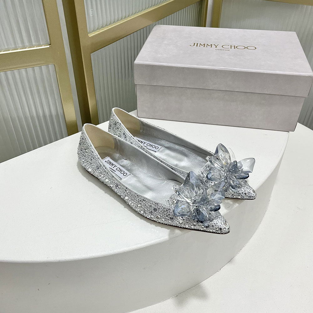 Jimmy Choo Cinderella Crystal Pumps - KAIROO