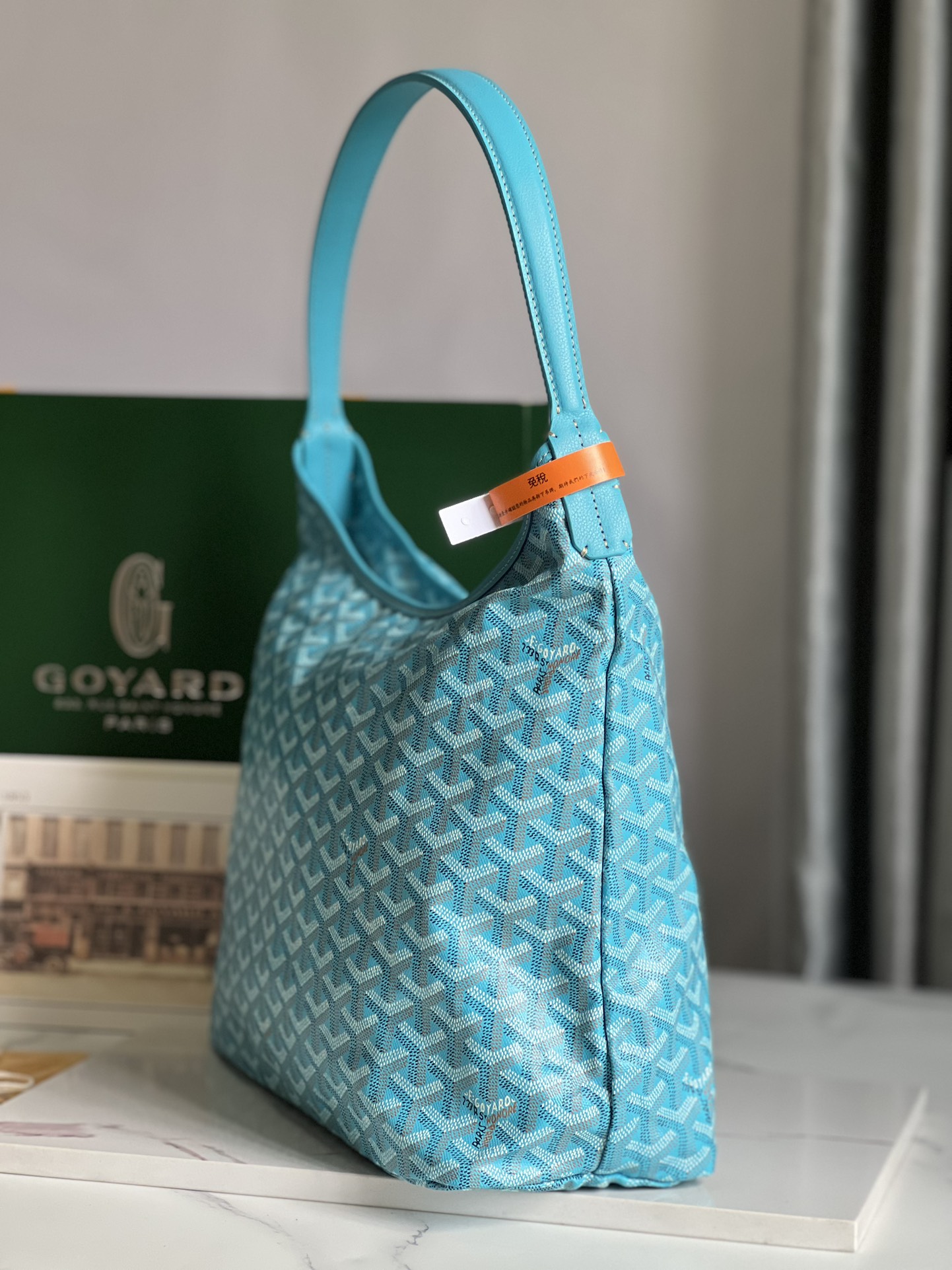 Goyard Hobo Bag light blue - KAIROO