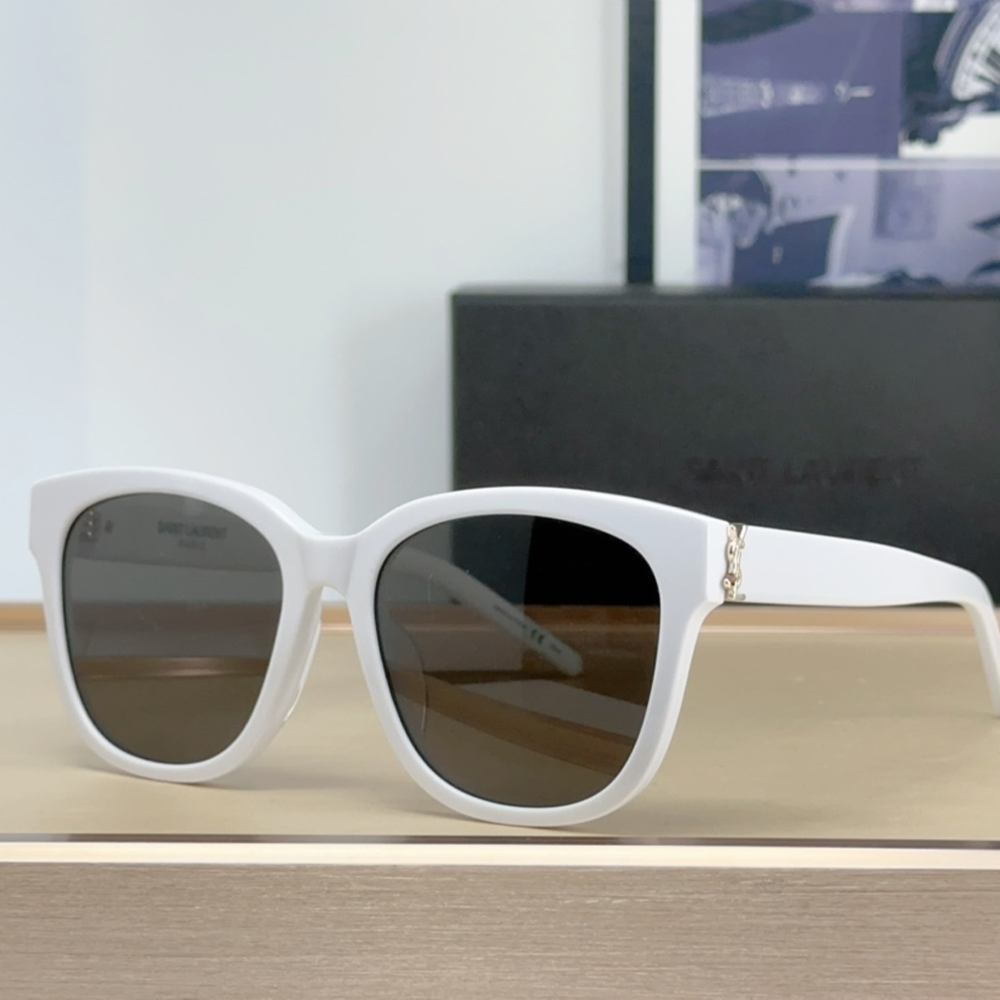 Saint Laurent YSL Side Logo Square Sunglasses Top Quality - KAIROO