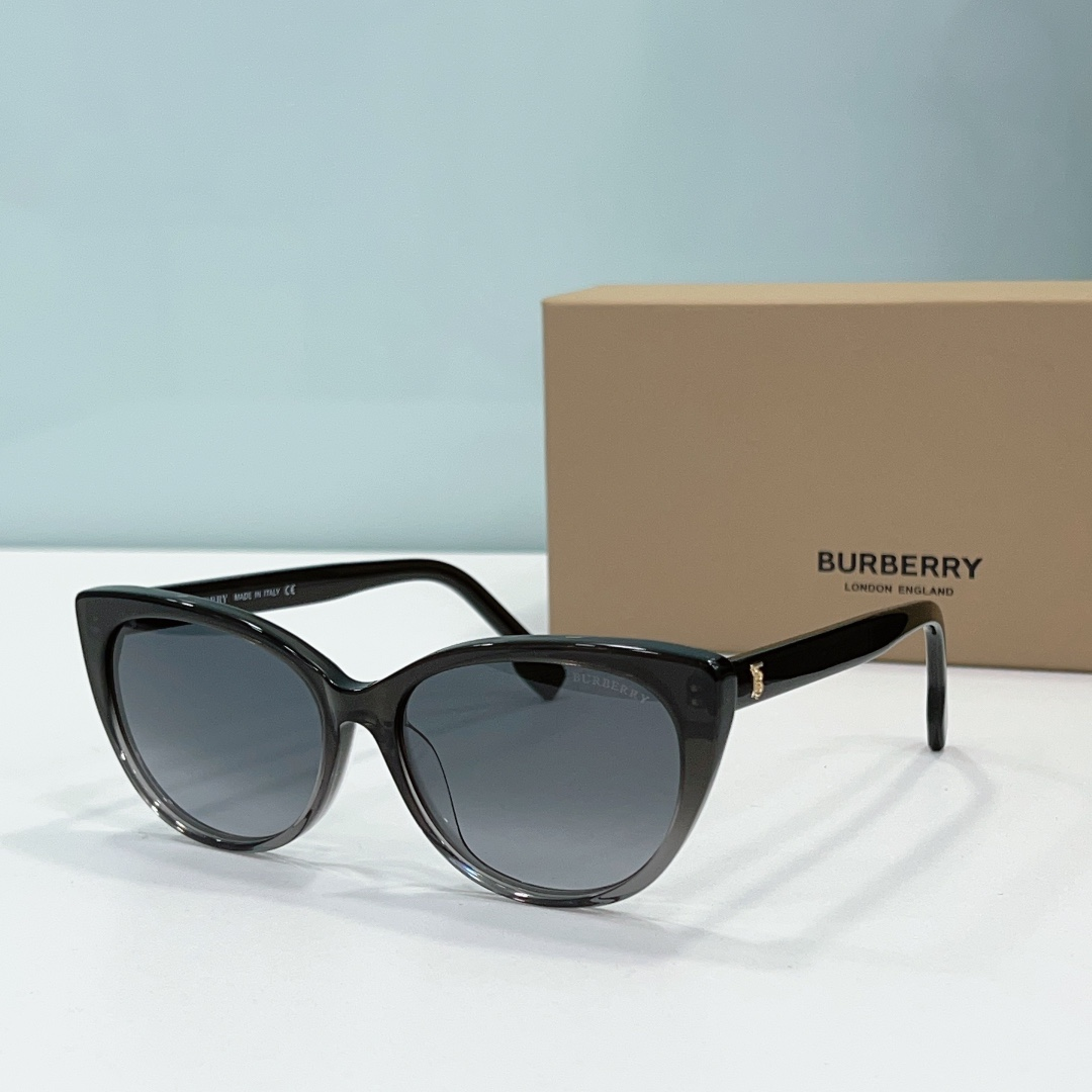 Buberry  Fashionable Cat-eye Sunglasses  Top quality - KAIROO