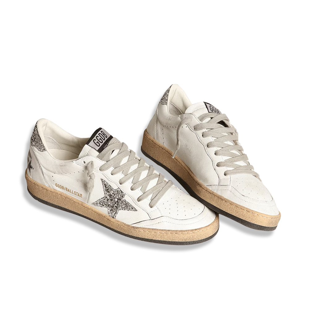 Golden Goose Ball Star Leather Sneakers - KAIROO