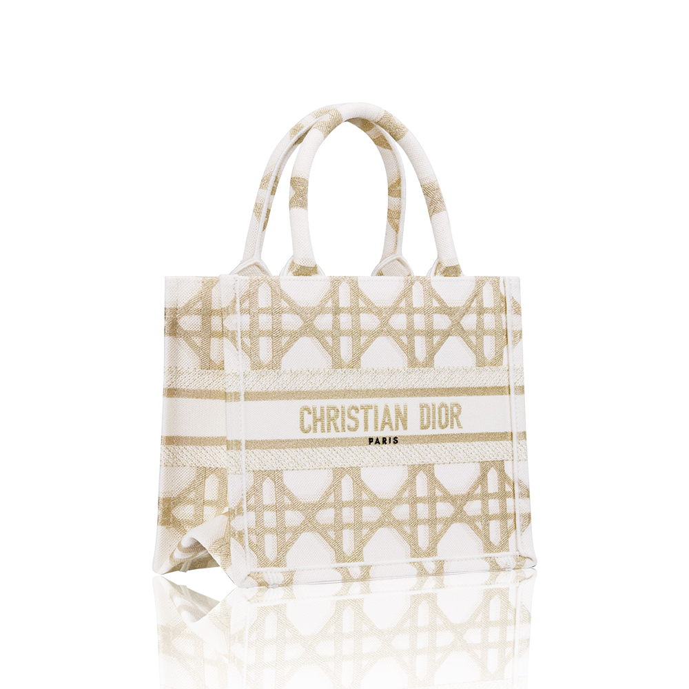 Dior D-Lace Cannage Heavy Lace Cut-out Effect Book Tote / 15A - KAIROO