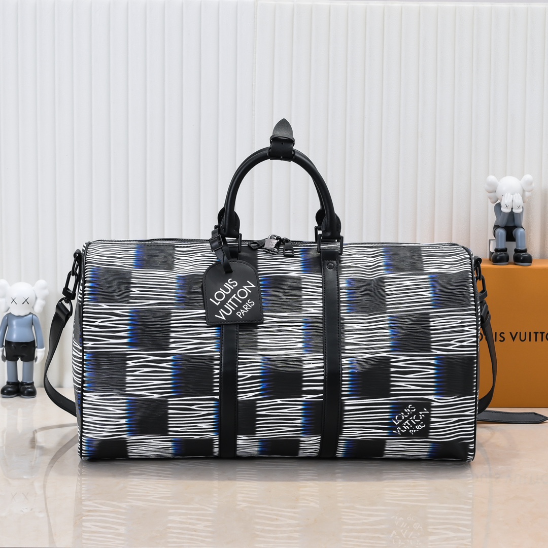 Louis Vuitton LV  Keepall Bandoulière 50 Travel Bag - KAIROO