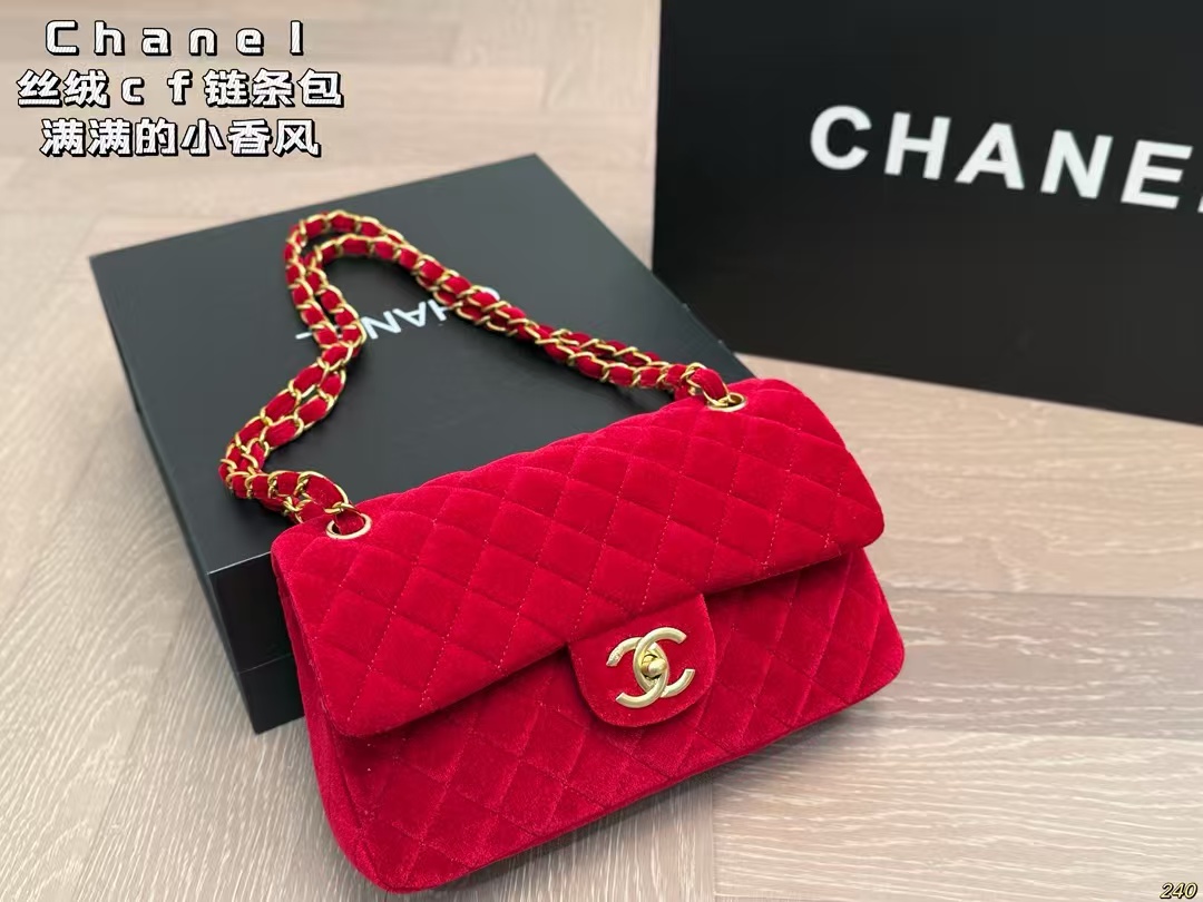 Chanel Caviar Leather Quilted Double Flap Chain Bag - KAIROO